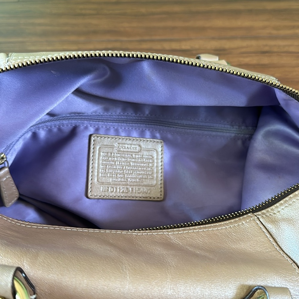 🟠🟠Classic Coach Leather Satchel Handbag🟠🟠 - Picture 10 of 13